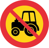 C8, Förbud mot trafik med traktor och motorredskap klass II